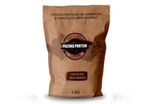 paçoca moída chocolate meio amargo