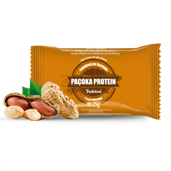 Paçoca Protein Tradicional