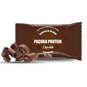 paçoca protein chocolate meio amargo